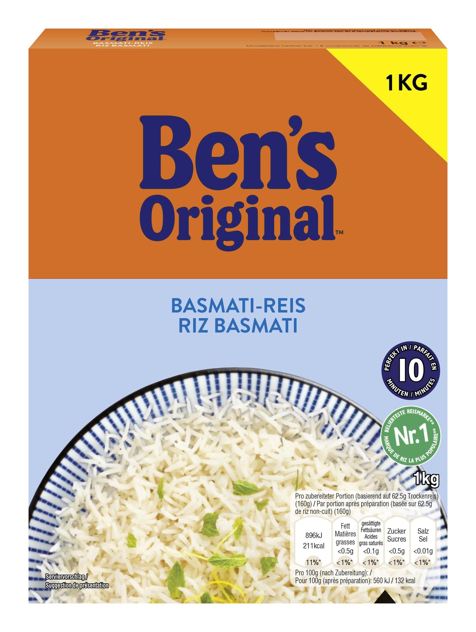 Ben's Original Basmatireis 500g