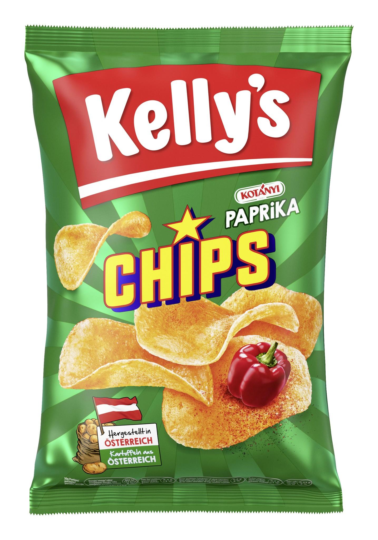 Kelly's Chips Paprika 150g