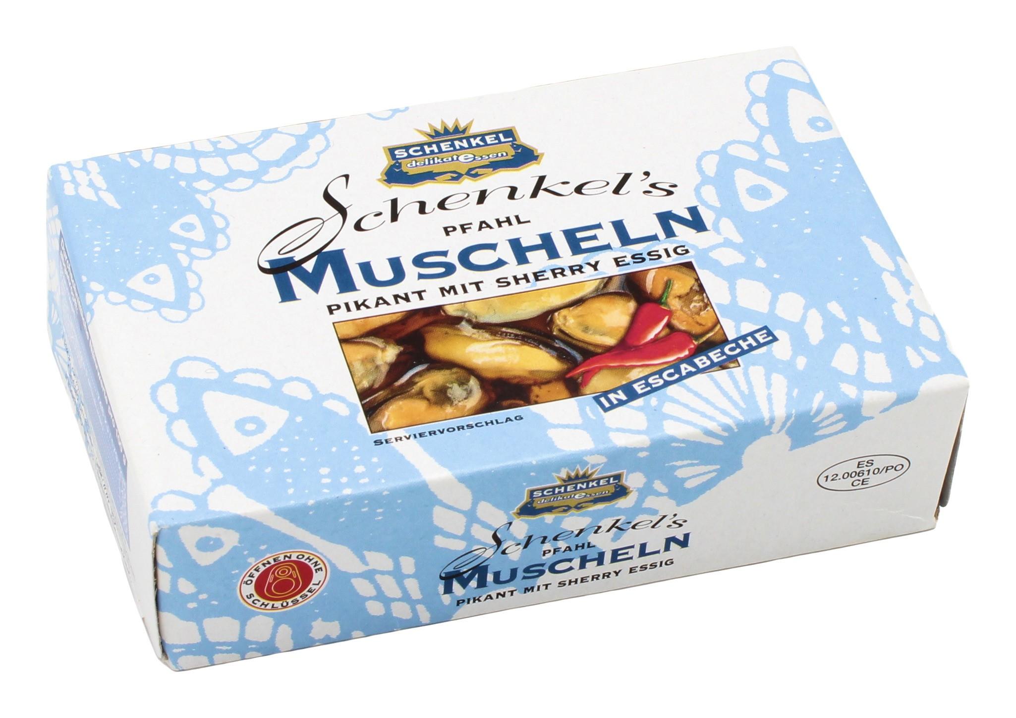 Schenkel Muscheln Escabeche 112g