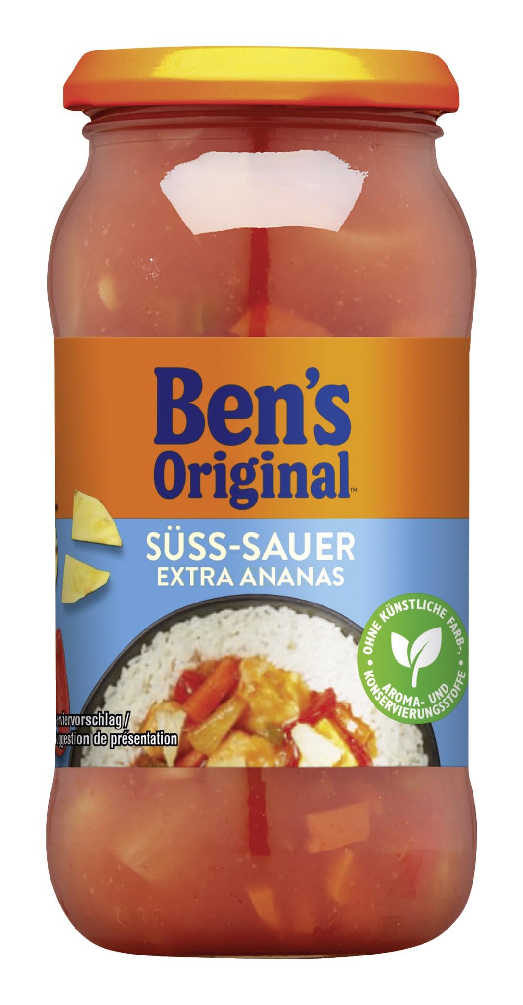 Ben's Original Süß-Sauer Sauce Extra Ananas 400g