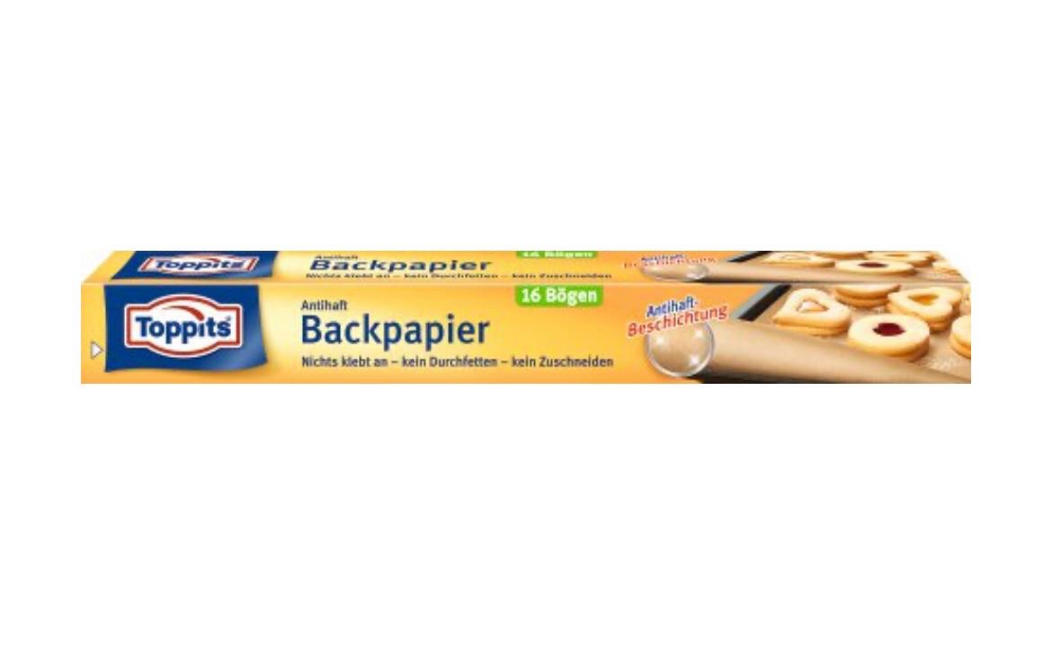 Toppits Backpapier 16 Bögen 38 x 43cm