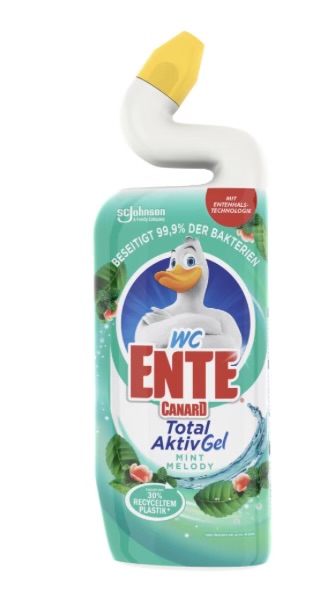 WC-Ente Total Aktiv Gel Minze 750 ml
